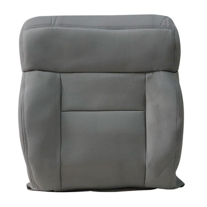 Front Driver & Passenger Bottom & Top Cloth Seat Cover Flint Gray 2004-2008 For Ford F-150 Lariat XL XLT STX FX4