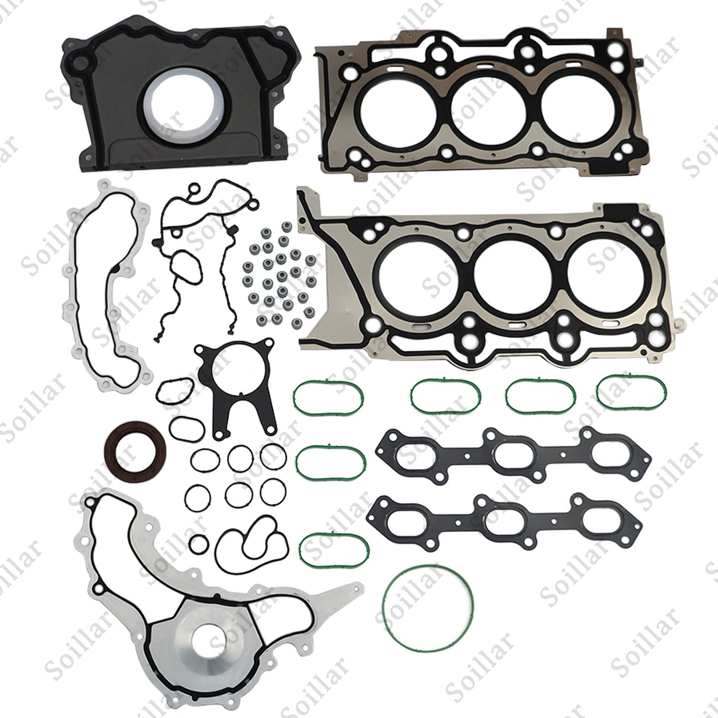 Engine Head Gasket Set For Maserati Quattroporte M156 Ghibli Levante 3.0L