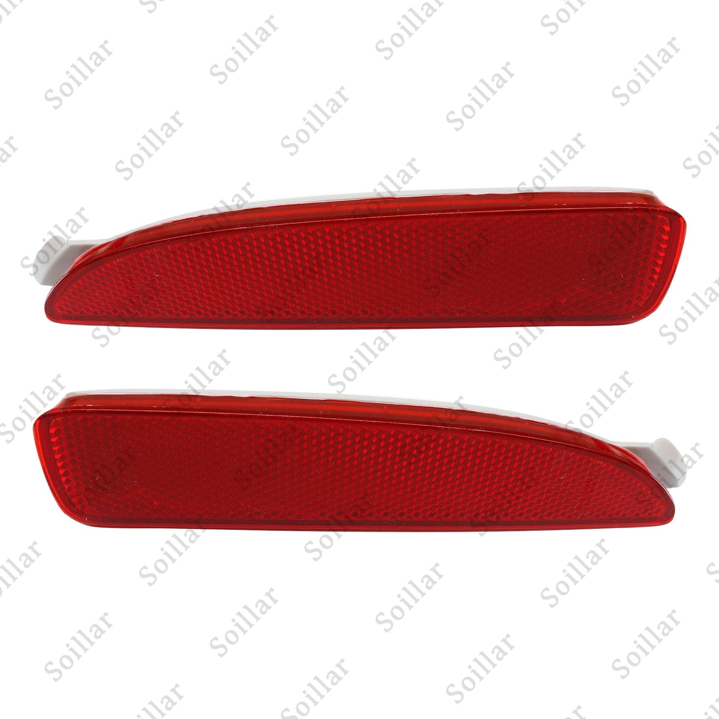 1 Pair Rear Bumper Reflector LH & RH D350515M0E For 2004-2018 Mazda 3 Sport