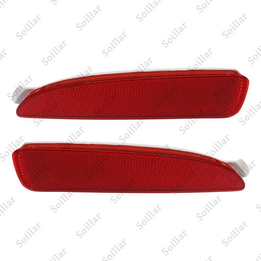 1 Pair Rear Bumper Reflector LH & RH D350515M0E For 2004-2018 Mazda 3 Sport
