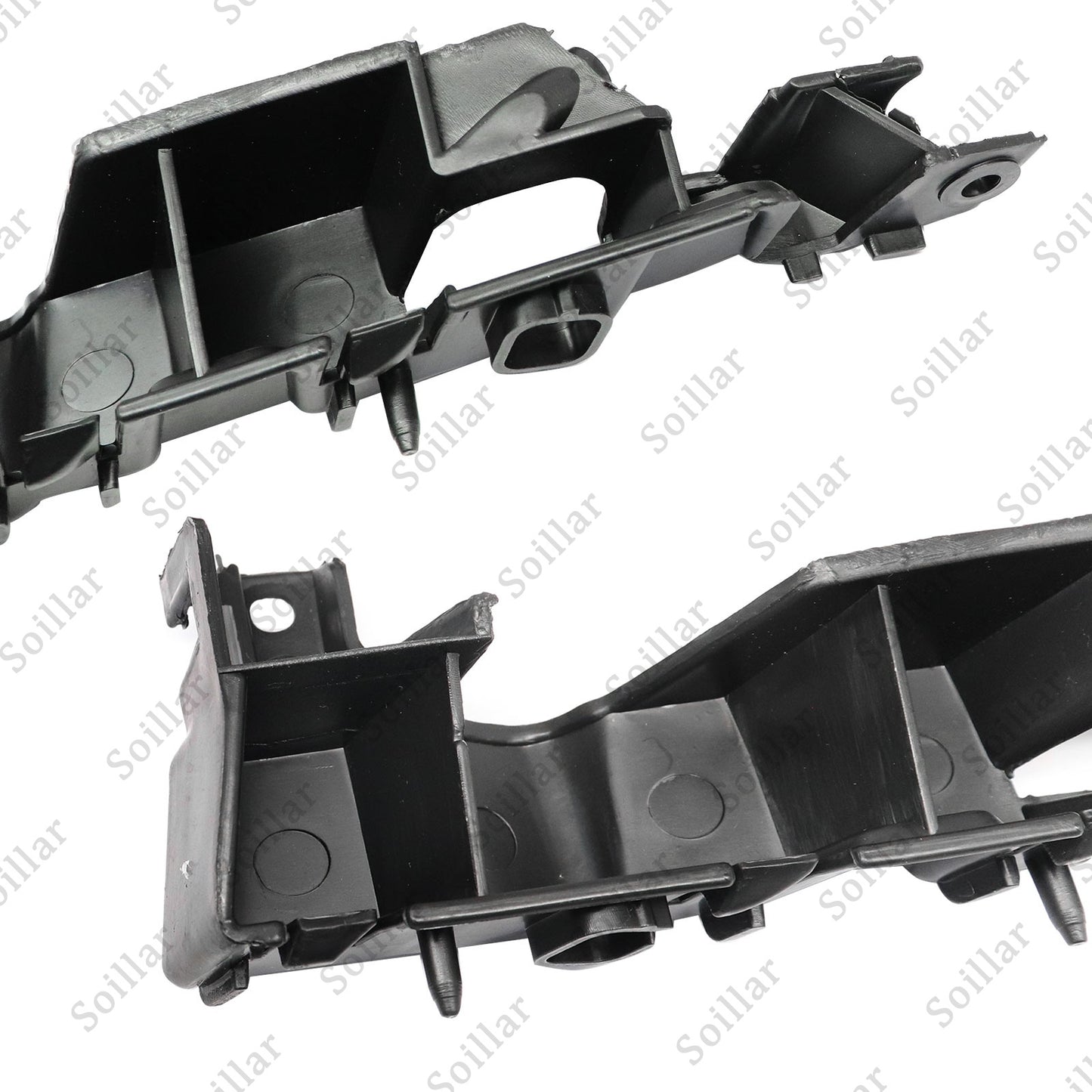 2Pcs for Audi A6 S6 2012-2018 Front Bumper Bracket Driver & Passenger Side