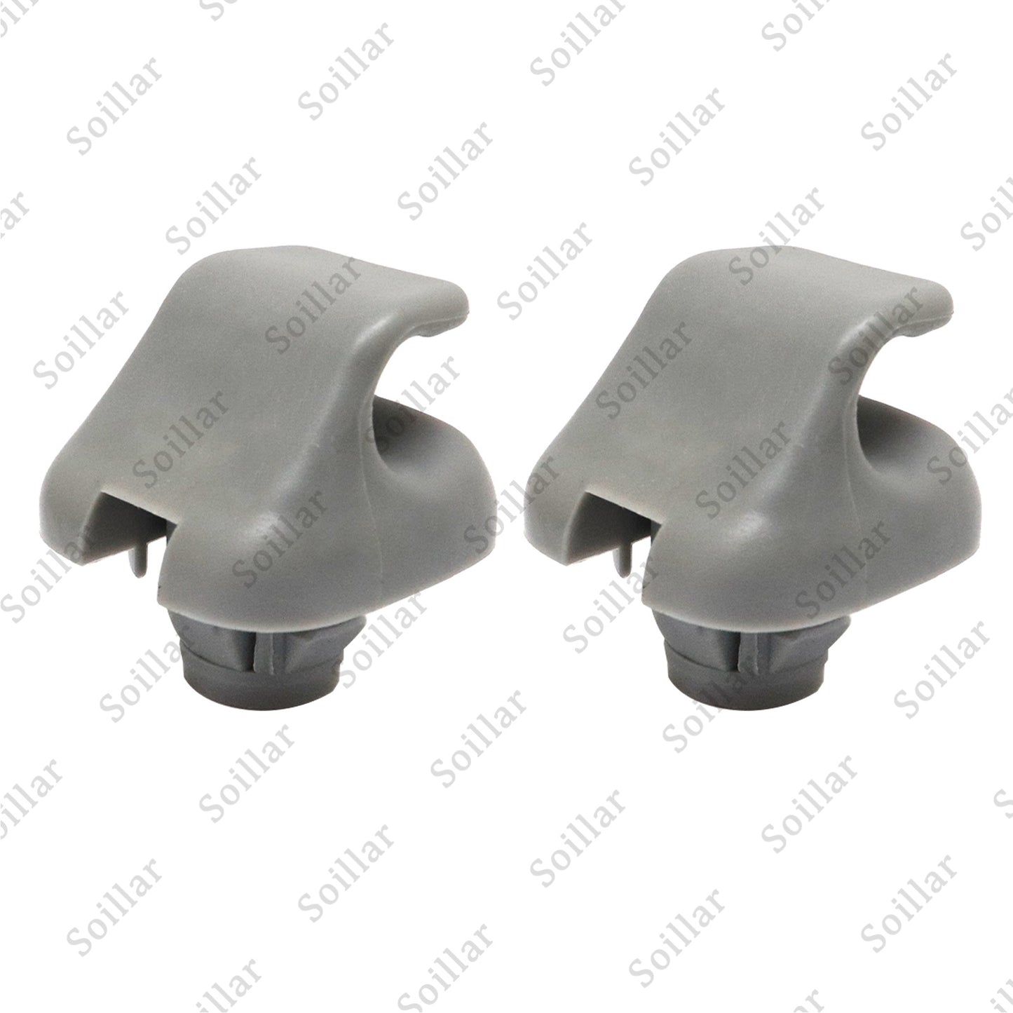 2* Sun Visor Shade Holder Clip Retainer Gray 88217S04003ZA For Honda Civic CR-V