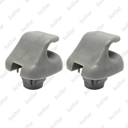 2* Sun Visor Shade Holder Clip Retainer Gray 88217S04003ZA For Honda Civic CR-V