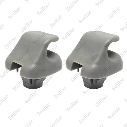 2* Sun Visor Shade Holder Clip Retainer Gray 88217S04003ZA For Honda Civic CR-V