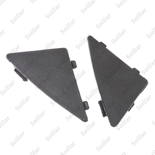 For 2014-2016 Mazda 3 Front Lower Bumper Tow Hook Eye Cover Cap Triangle Trim