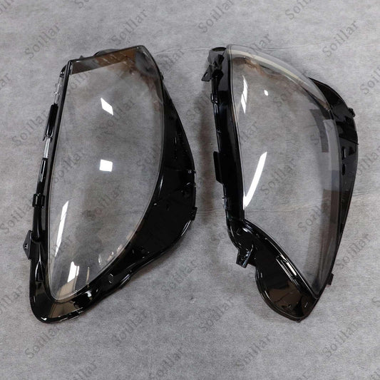 2x Headlight Lens Cover Shell For 2016-2023 Mercedes Benz E Class W213 E300 E450