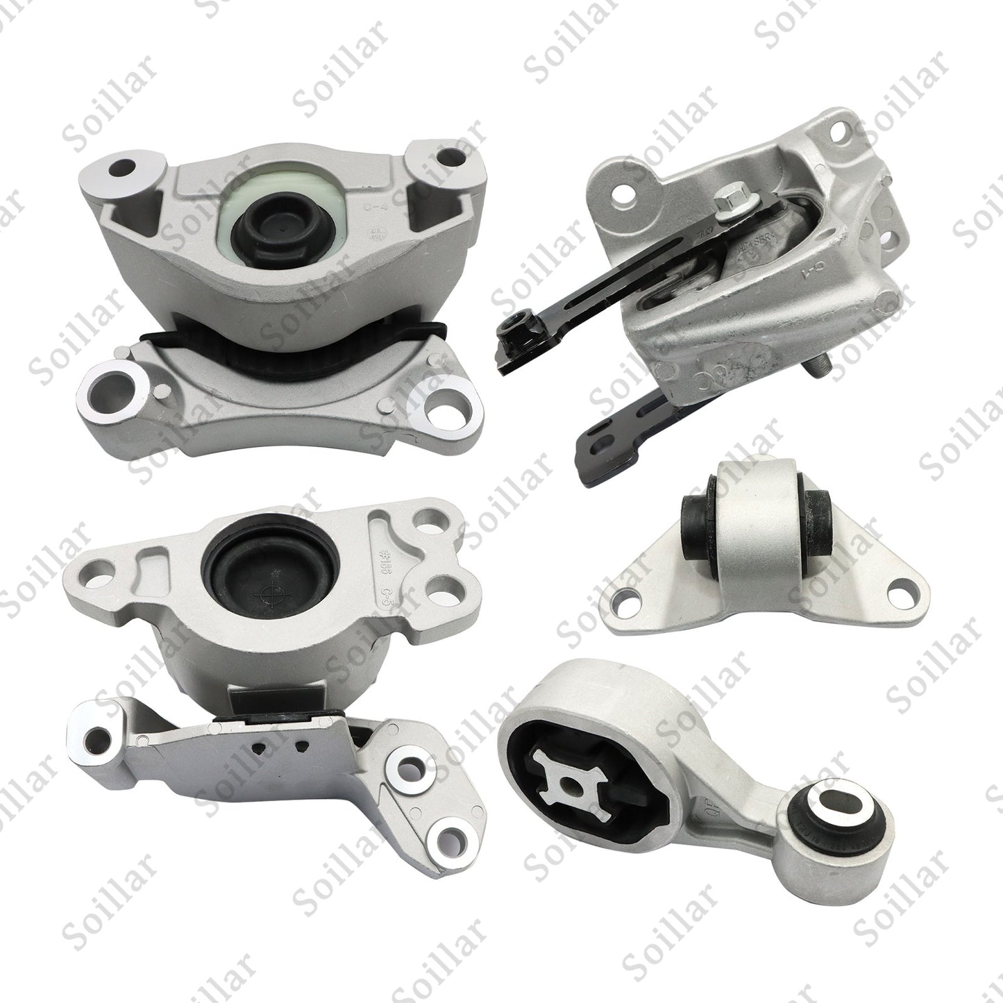 5x NEW MOTOR & TRANS MOUNT FIT 2019-2021 NISSAN ALTIMA 2.5L GAS - AUTO TRANS