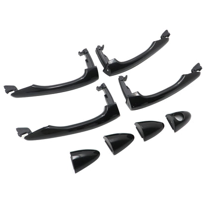 Front Rear Left Right Set of 4 For Kia Exterior Outside Door Handle Primed Black