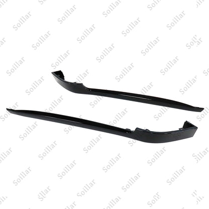 2PC Black Rear Door Side Body Molding Trim Strip For Range Rover L405 2013-2022