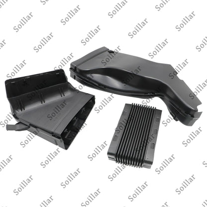3x Air Filter Intake Manifold Duct Boot Bellows New For AUDI A4 RS4 S4 B6 B7