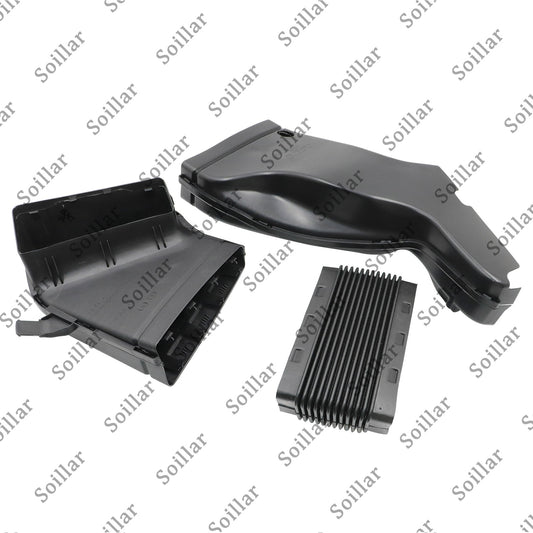 3x Air Filter Intake Manifold Duct Boot Bellows New For AUDI A4 RS4 S4 B6 B7