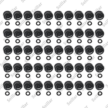 50pcs Door Trim Panel Retainer Push Clip for VW Golf 1998-2006/2010-2012