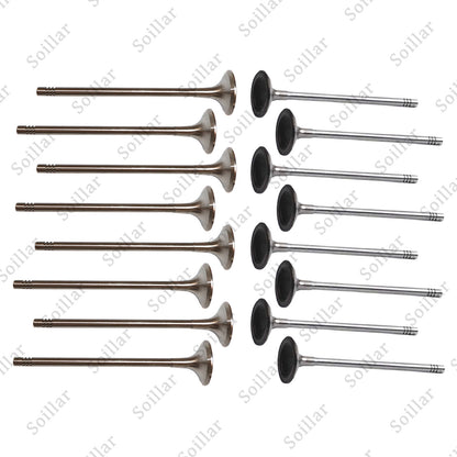 Exhaust Intake Valves For BMW Mini 118i Cooper S F20 F30 R55 R56 N13 N18 1.6T