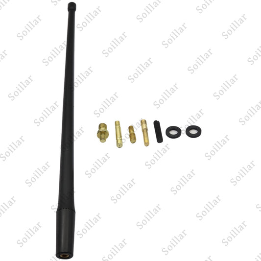 13" SHORT Custom Flexible Rubber Antenna Mast FITS Fits For 1994-2021 Dodge RAM