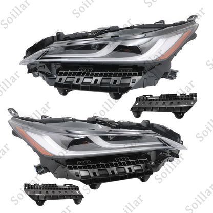 Pair Left + Right For 2021-2024 Toyota Venza Headlight Assembly Driver Passenger
