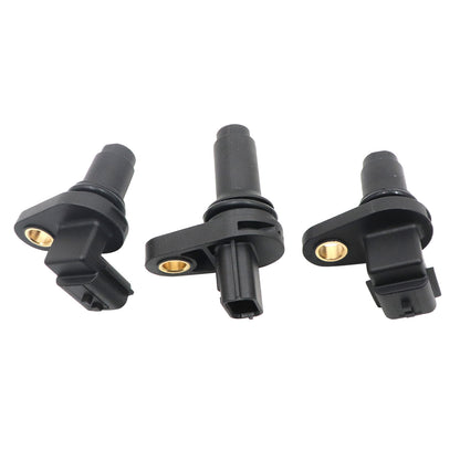 For Nissan Rogue 17-19 L4 2.0L 2x Camshaft & 1x Crankshaft Position Sensor
