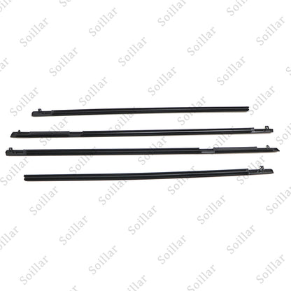 4pcs For 08-09 Pontiac G8 GT Lower Door Window Reveal Molding Weatherstrip Set