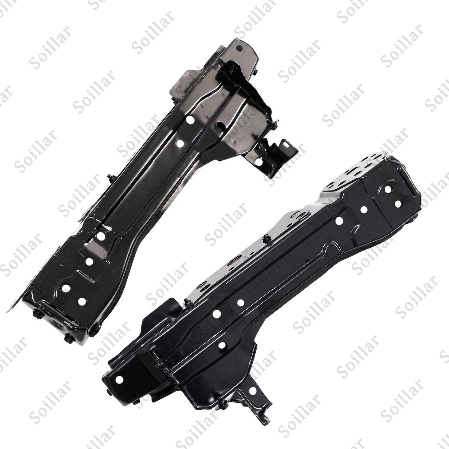 2X Radiator Support Set For 19 20-2022 Toyota Corolla Driver and Passenger Side