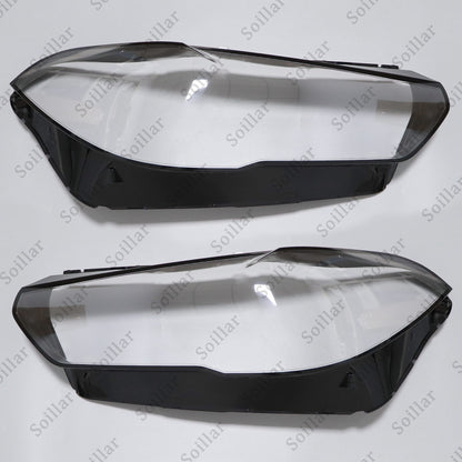 Pair Headlight Lens Headlamp Cover For BMW X5 X6 G05 G06 2018-2021 Left & Right
