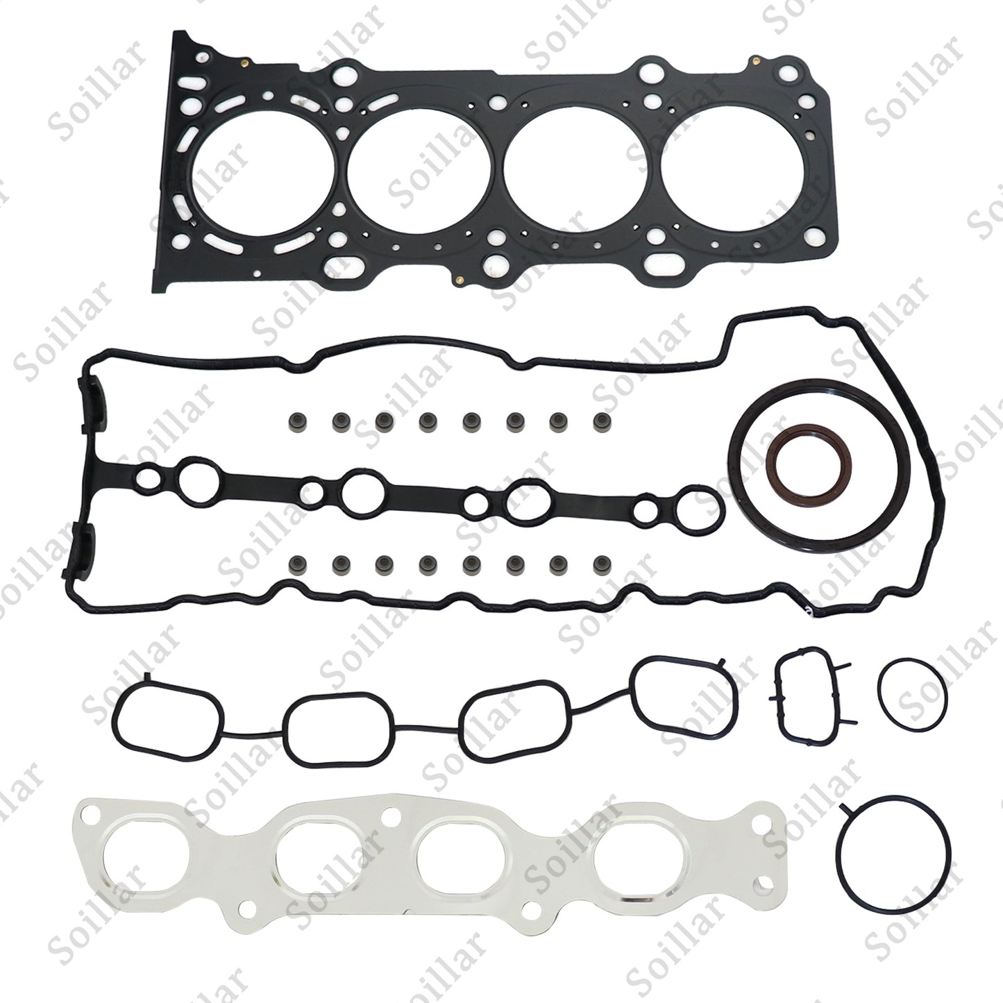 Cylinder Head Gasket Set Fit 09-13 Suzuki Grand Vitara Kizashi 2.4L L4 DOHC J24B