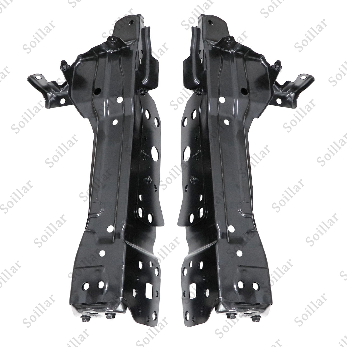 2X Radiator Support Set For 19 20-2022 Toyota Corolla Driver and Passenger Side