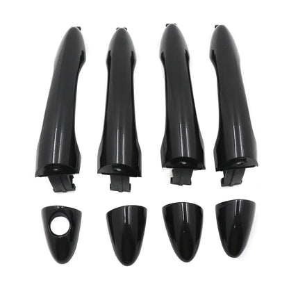 Front Rear Left Right Set of 4 For Kia Exterior Outside Door Handle Primed Black