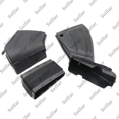 3x Air Filter Intake Manifold Duct Boot Bellows New For AUDI A4 RS4 S4 B6 B7