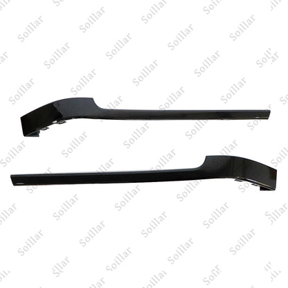 2PC Black Rear Door Side Body Molding Trim Strip For Range Rover L405 2013-2022
