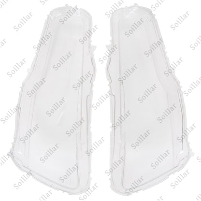 Pair Headlight Lens Cover For Mitsubishi Lancer EX 2008 2009 2010 2011 2012-2016