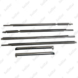 For Toyota Land Cruiser Prado Lexus GX470 03-09 Quarter & Door Belt Moulding SET