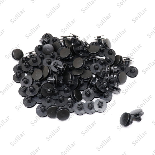 100 Pcs Fender Push Type Retainer Clips 91501-TRO-003 Fits for Honda Acura NEW