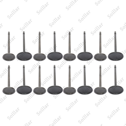 8pcs Intake+8pcs Exhaust Valves Fit 00-14 Ford Mercury Lincoln 4.6 5.4L 16V