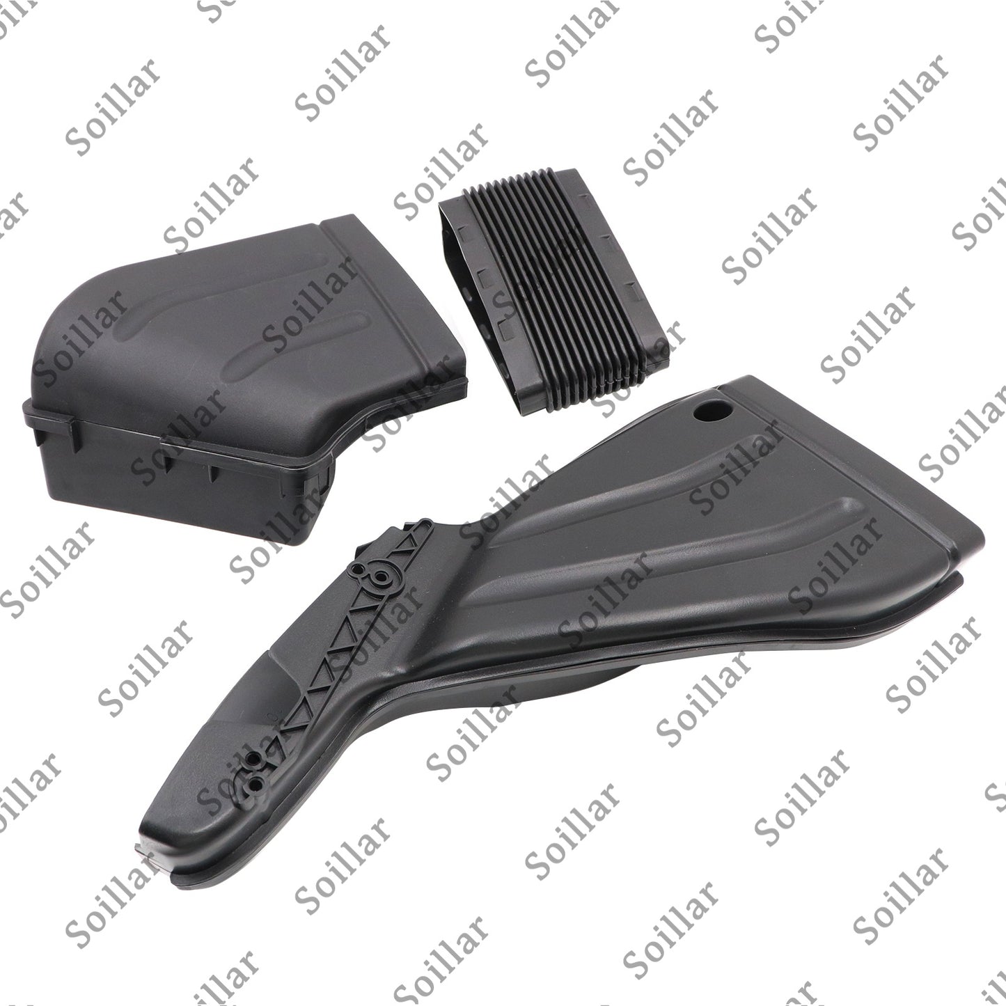 3x Air Filter Intake Manifold Duct Boot Bellows New For AUDI A4 RS4 S4 B6 B7