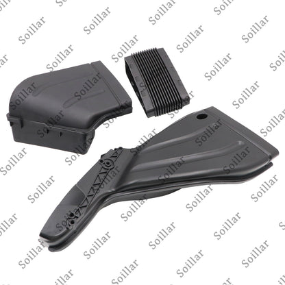 3x Air Filter Intake Manifold Duct Boot Bellows New For AUDI A4 RS4 S4 B6 B7