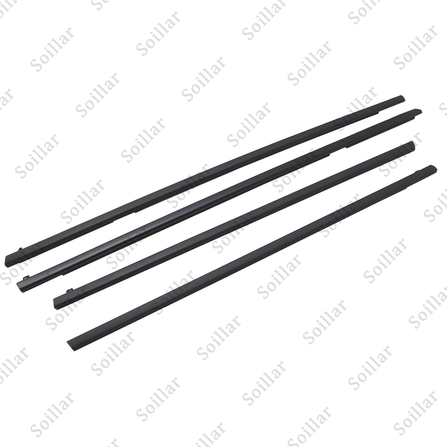 4pcs For 08-09 Pontiac G8 GT Lower Door Window Reveal Molding Weatherstrip Set