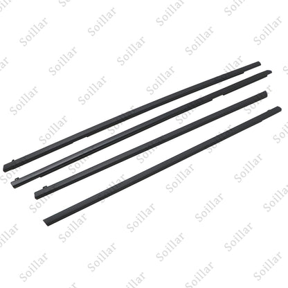 4pcs For 08-09 Pontiac G8 GT Lower Door Window Reveal Molding Weatherstrip Set