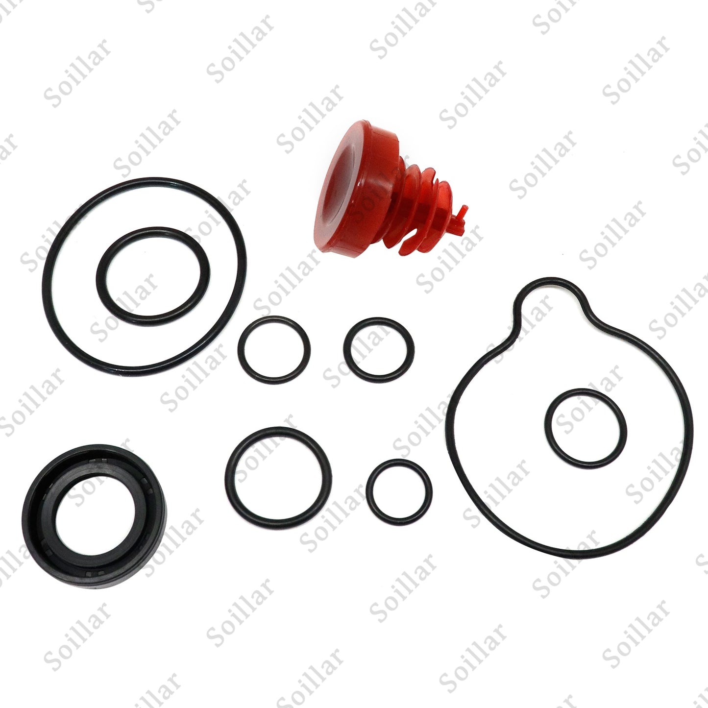 10PCS Power Steering /Pump Seal Kit/ For Honda /For Accord Integra 91347-P2A-003