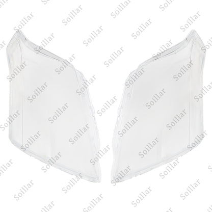 For Cadillac SRX 2010-2015 Left+Right Side Headlight Headlamp Clear Lens Cover