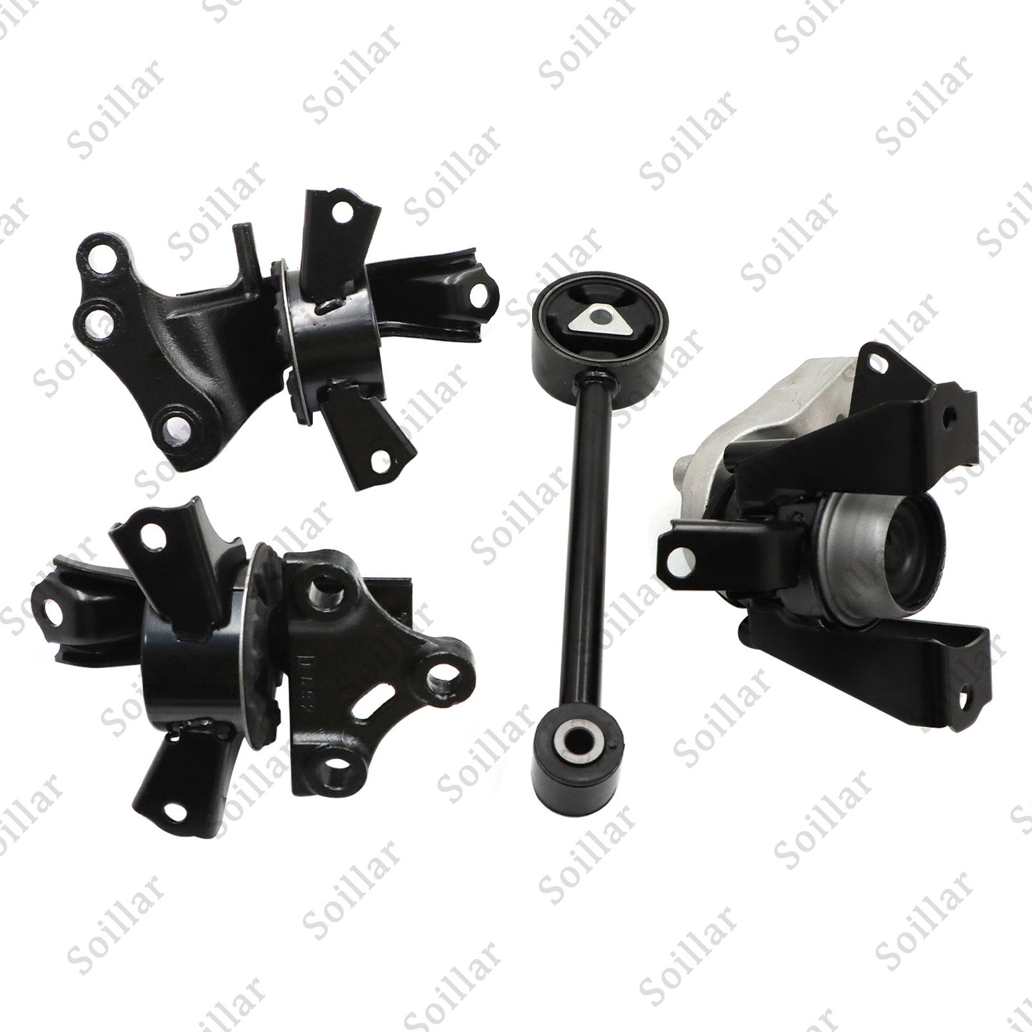 4 Pcs Engine Motor & Trans Mounts Set For 2017-2022 Mitsubishi Mirage G4 1.2L