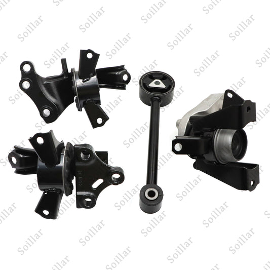 4 Pcs Engine Motor & Trans Mounts Set For 2017-2022 Mitsubishi Mirage G4 1.2L