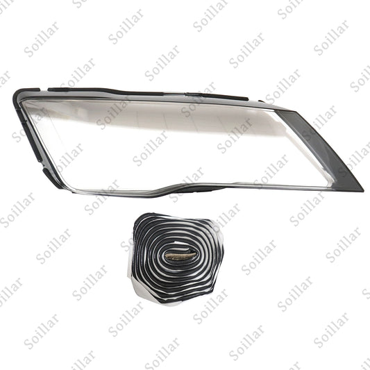 Right Front Headlight Clear Lens Shell+ Seal Glue For Audi A7 S7 RS7 2012-2015