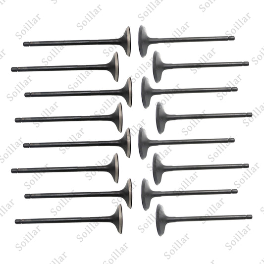 Exhaust Intake Valve Kit Fit 2009-17 Toyota Lexus Scion 2.5L 2.7L 3.5L DOHC 16V