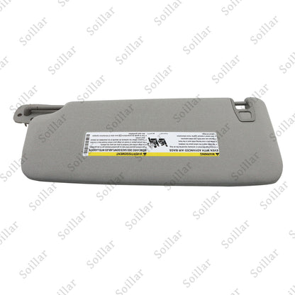 For 15-19 Cadillac Chevrolet GMC Gray Right Passenger Side Sun Visor W/ Light