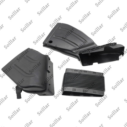 3x Air Filter Intake Manifold Duct Boot Bellows New For AUDI A4 RS4 S4 B6 B7