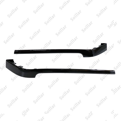 2PC Black Rear Door Side Body Molding Trim Strip For Range Rover L405 2013-2022