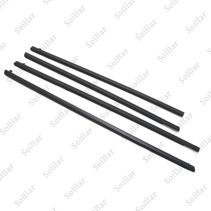 4pcs For 08-09 Pontiac G8 GT Lower Door Window Reveal Molding Weatherstrip Set