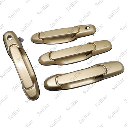 Exterior Outside Door Handle Front Rear Left Right For 1998-2003 Toyota Sienna