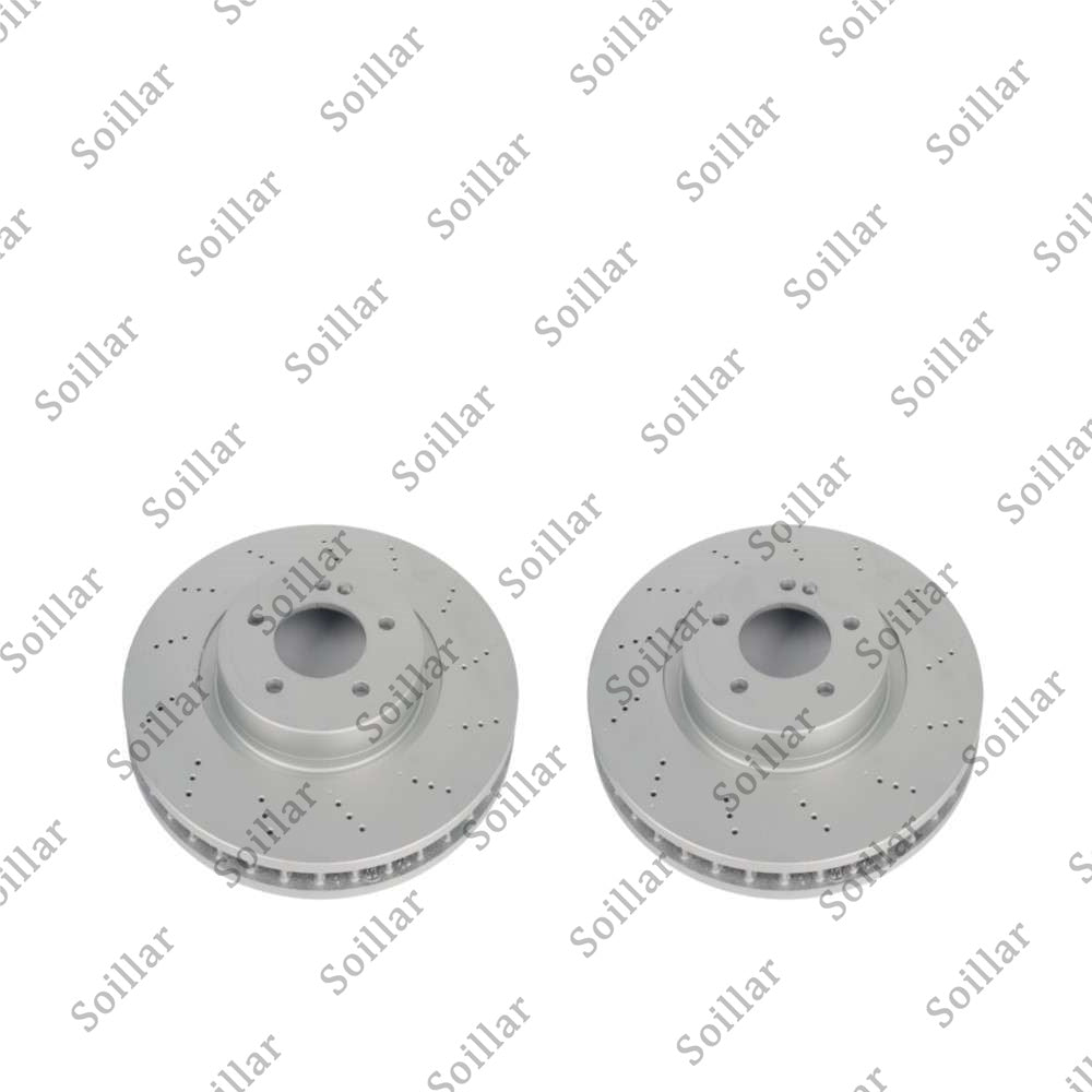 2Pcs Rear Brake Discs Rotors 4634230000 for Mercedes Benz G63 463 19 - 23