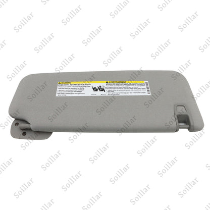 1X For Cadillac Chevrolet GMC 2015-19 Gray Left Driver Side Sun Visor W/ Light