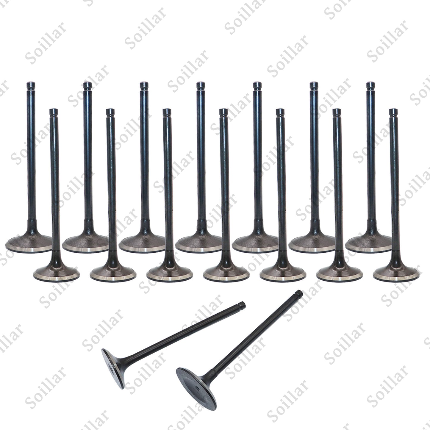 Intake Exhaust Valves Fits Ford Mazda Mercury 2.0L 2.3L 2.5L DOHC 16V